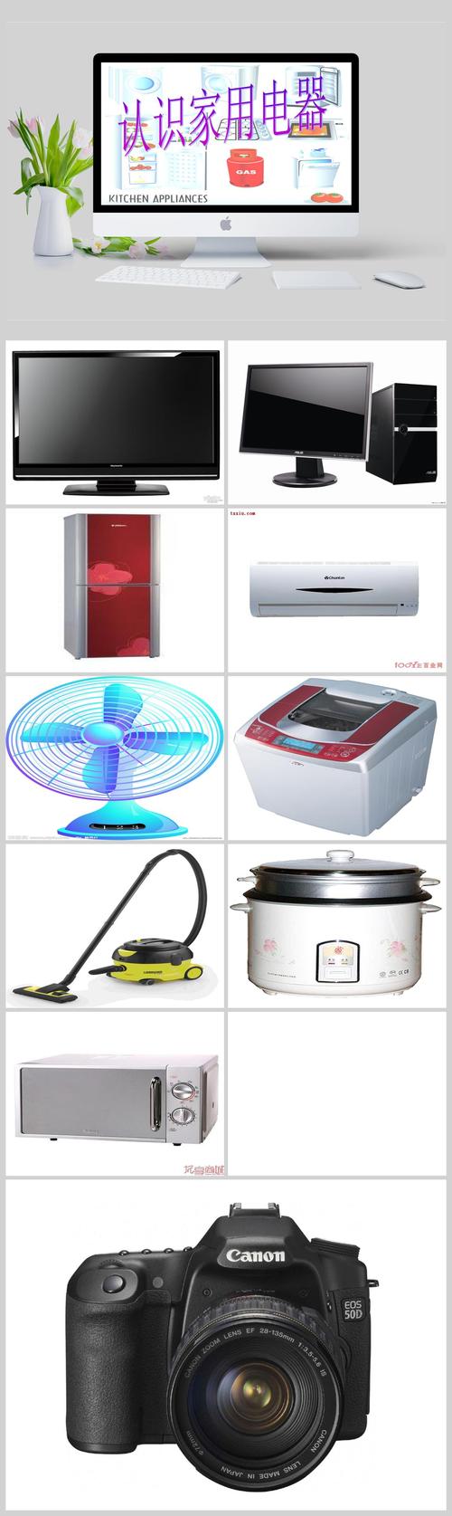 认识家用电器ppt课件